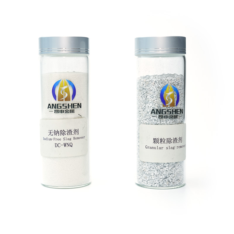 Flujo de escoria de separación de escoria de aluminio